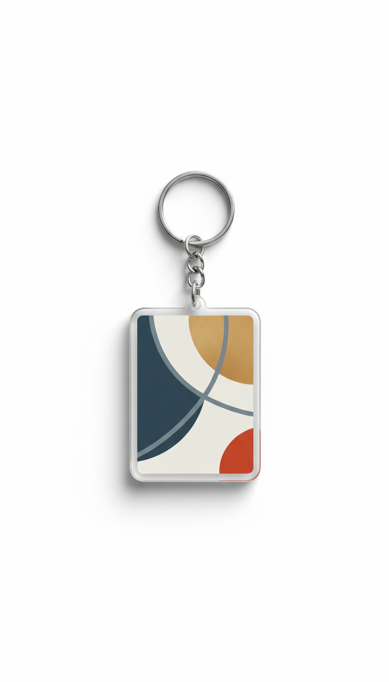 Personalized Acrylic Keychain Tag