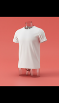 Customizable cotton blend t-shirt