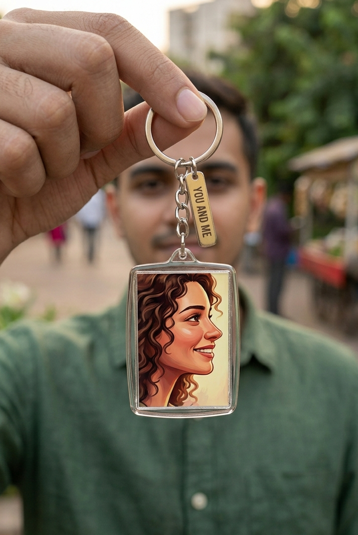 Custom Printed Keychain